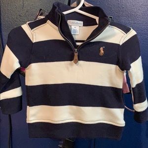 Polo Half Zip Sweater